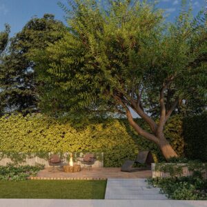 Árido pleno sol<br> 10x6 metros - Modelo 2