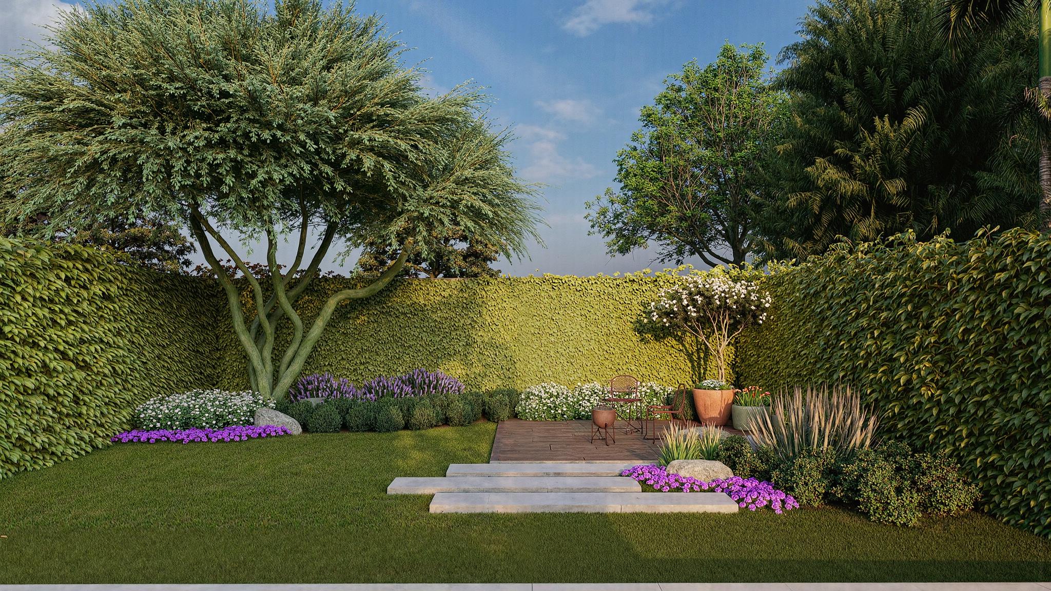 Árido pleno sol<br> 10x6 metros - Modelo 3