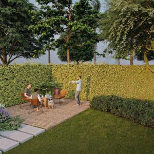 Árido pleno sol<br> 10x6 metros - Modelo 4