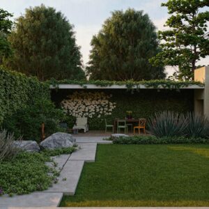 Árido pleno sol<br> 10x15 metros - Modelo 2