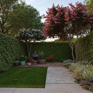 Árido pleno sol<br> 6x8 metros - Modelo 1