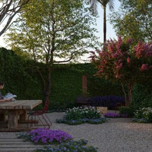 Árido pleno sol<br> 6x8 metros - Modelo 4