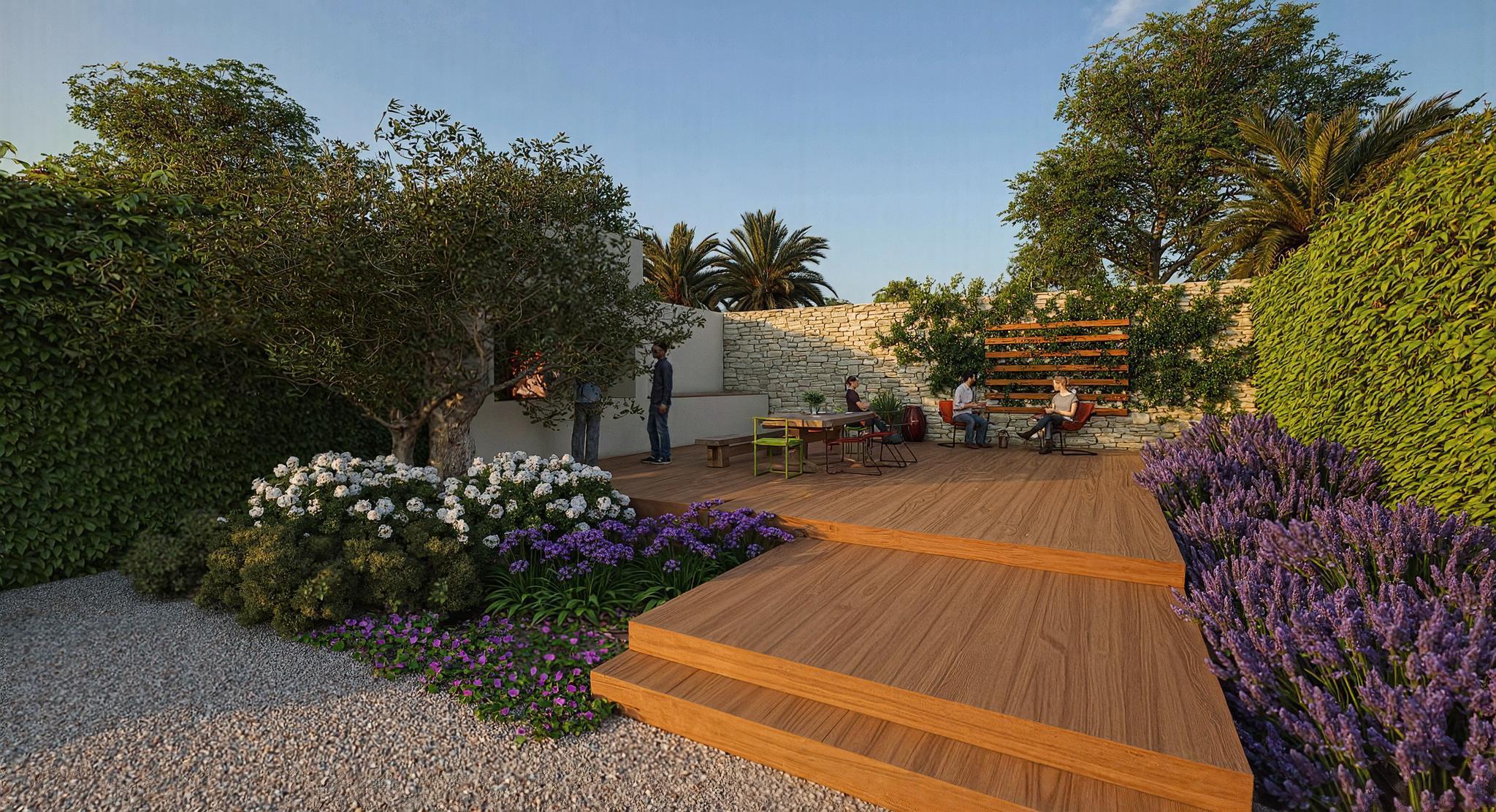 Mediterráneo pleno sol<br> 10x15 metros - Modelo 2 - Image 2