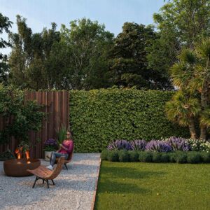 Mediterráneo pleno sol<br> 10x6 metros - Modelo 1