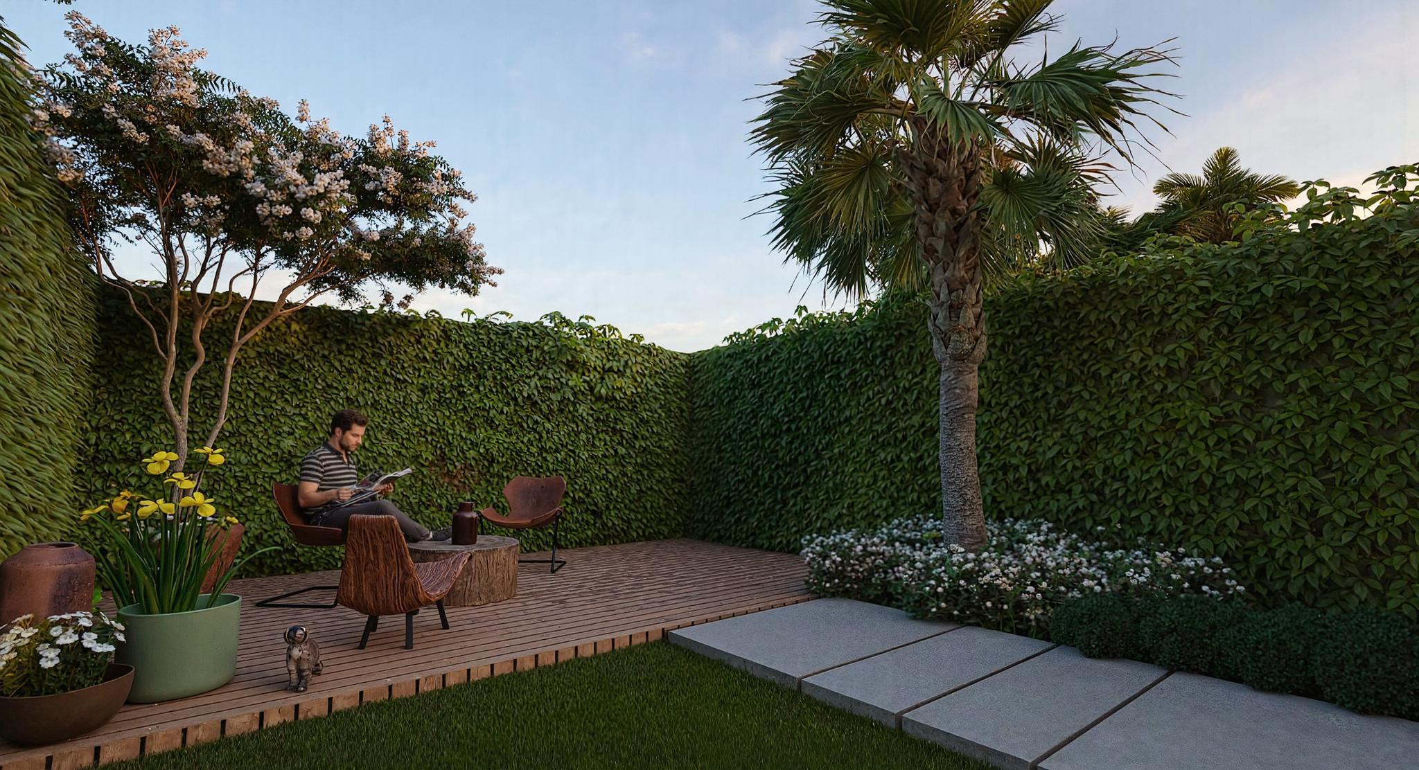 Mediterráneo pleno sol<br> 6x8 metros - Modelo 1 - Image 2