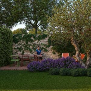 Mediterráneo pleno sol<br> 6x8 metros - Modelo 3