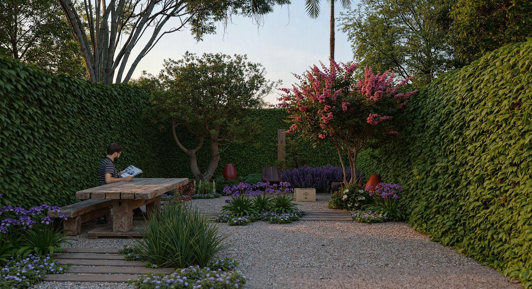 Mediterráneo pleno sol<br> 6x8 metros - Modelo 4