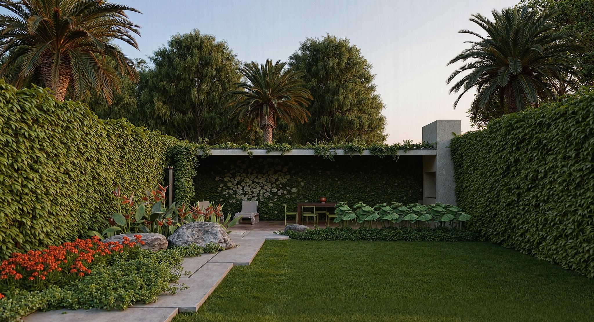 Tropical media sombra<br> 10x15 metros - Modelo 3