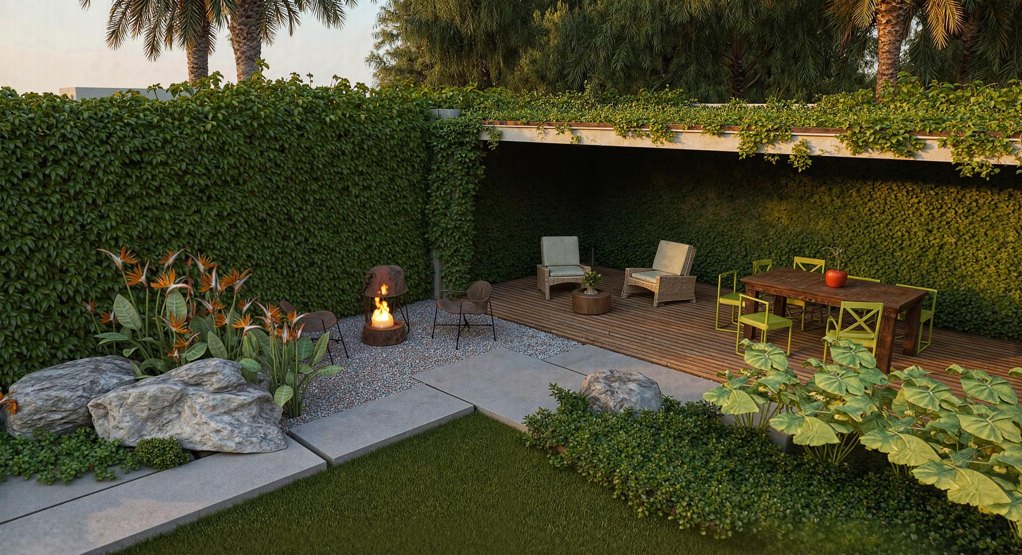 Tropical media sombra<br> 10x15 metros - Modelo 3 - Image 2