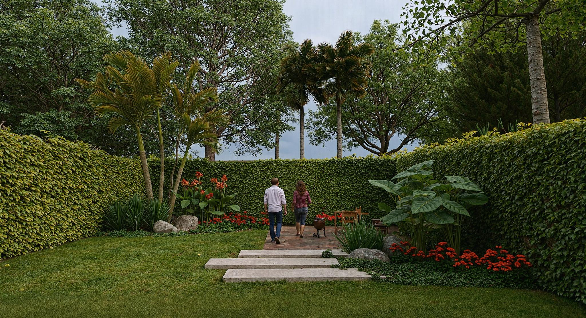 Tropical media sombra 10x6 - Modelo 3