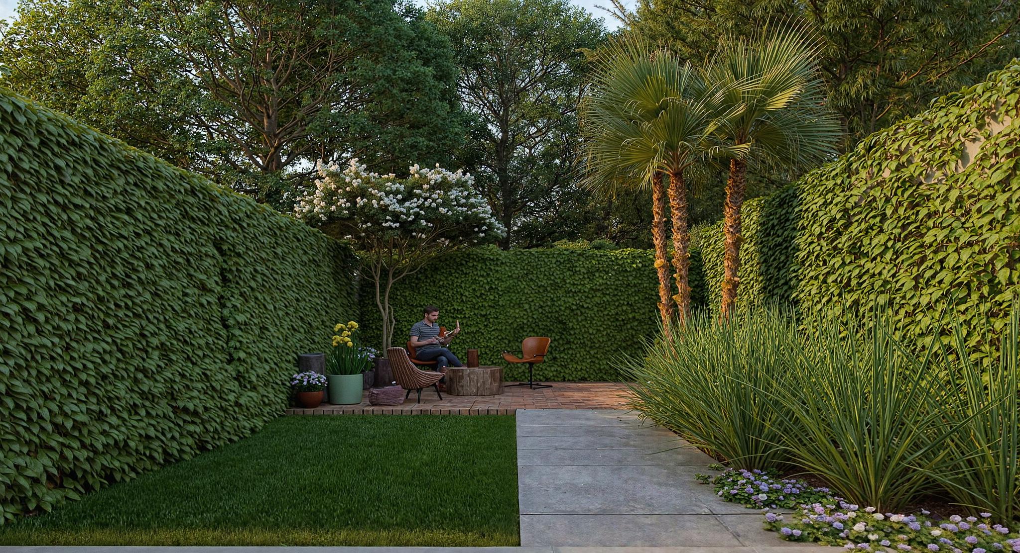 Tropical media sombra 6x8 - Modelo 1