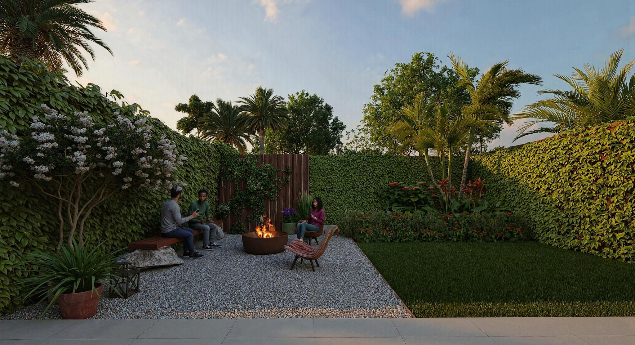 Tropical pleno sol<br> 10x6 metros - Modelo 1