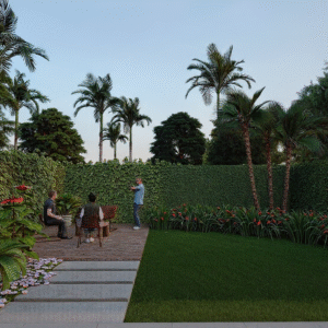 Tropical pleno sol<br> 10x6 metros - Modelo 4